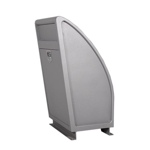 CAD Drawings Wishbone Site Furnishings TENAJ Waste Receptacle